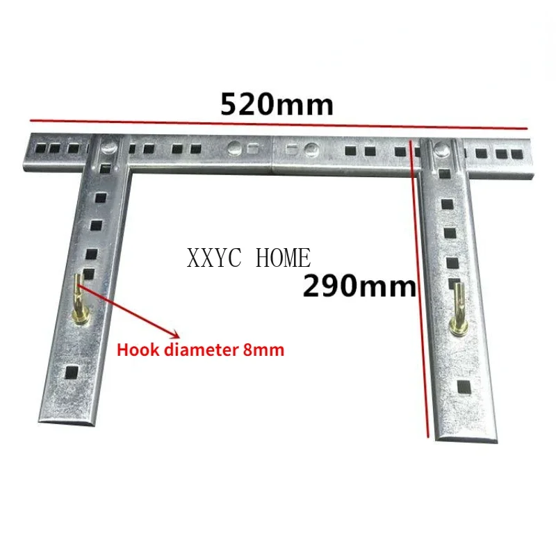 Galvanized wall mount electric water heater bracket installation universal hanger Hollow Wall Shelves