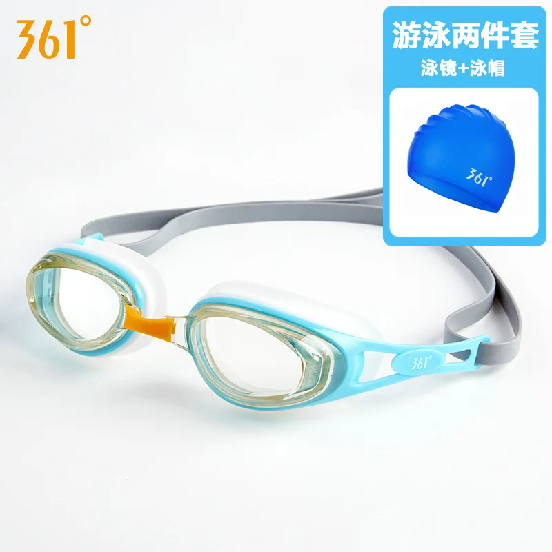

361, водонепроницаемые противотуманные очки высокого разрешения для плавания, комплект очков унисекс, оборудование