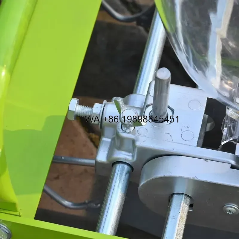 Wmwmnu New 2 Rows Manual Seeder Hand Push Vegetable Planter for Cabbage Carrot Onion Corn Seeds High Productivity