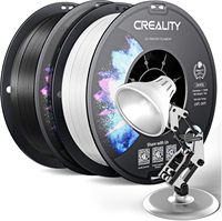 Official Creality CR PETG 3D printer consumables 1.75mm high precision strong high temperature resistant 2 rolls/black+white 2kg