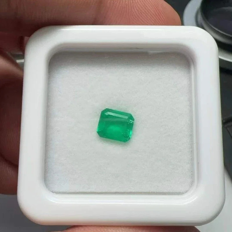 lab grown emeralds for jesuslopez112345 user 6x6mm asscher cut 6pices,6x7mm emerald cut 1pic