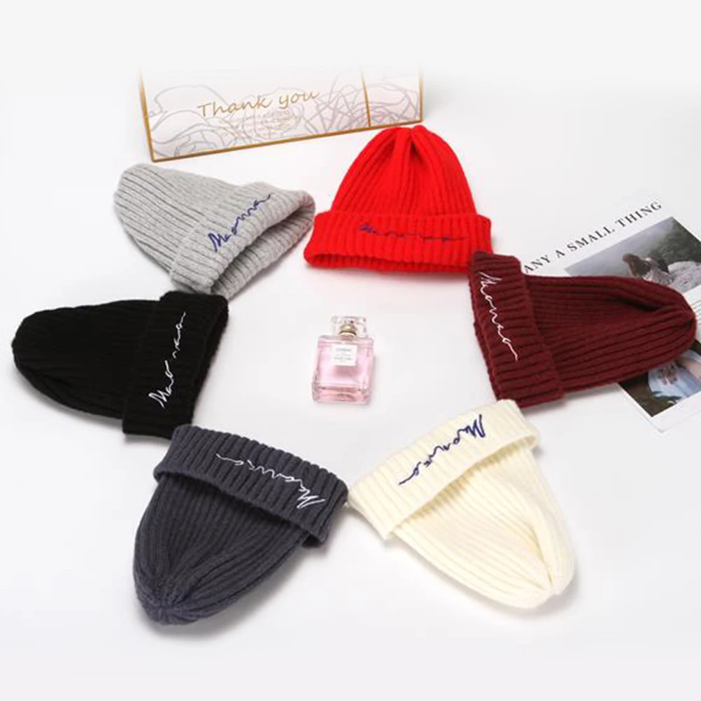 

Kids Winter Cap Warm Beanie Children Headwear Soft Cozy Fashion Warm Beanie Cap Casual Hat Adorable Woolen Hat