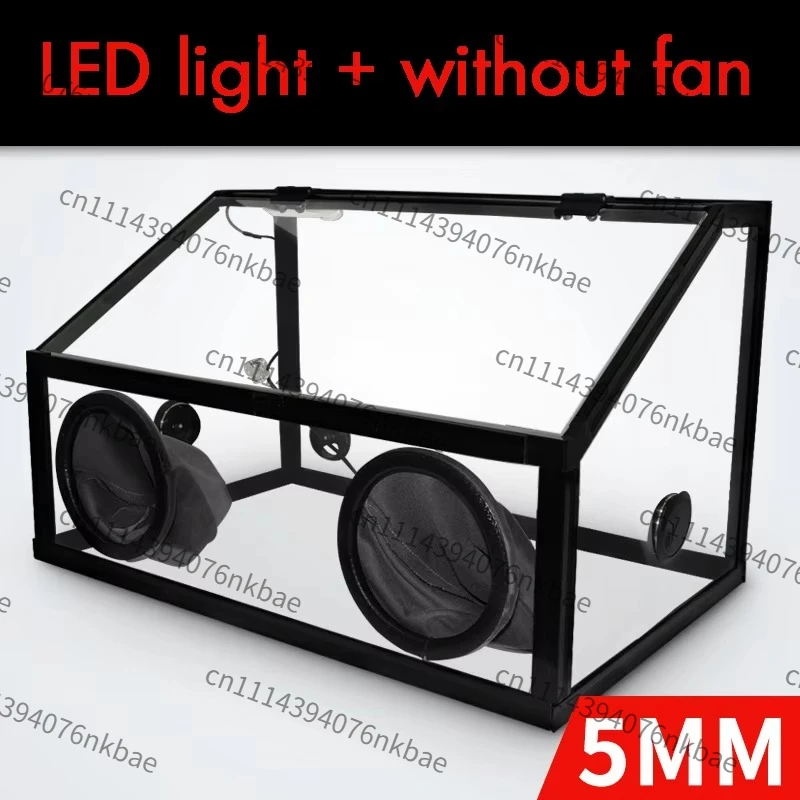 Performance Acrylic Dust Cage Electric Dust Hood Enclosed Cover for Grinding Machine Table Dust Box Grinding Machine Accessory