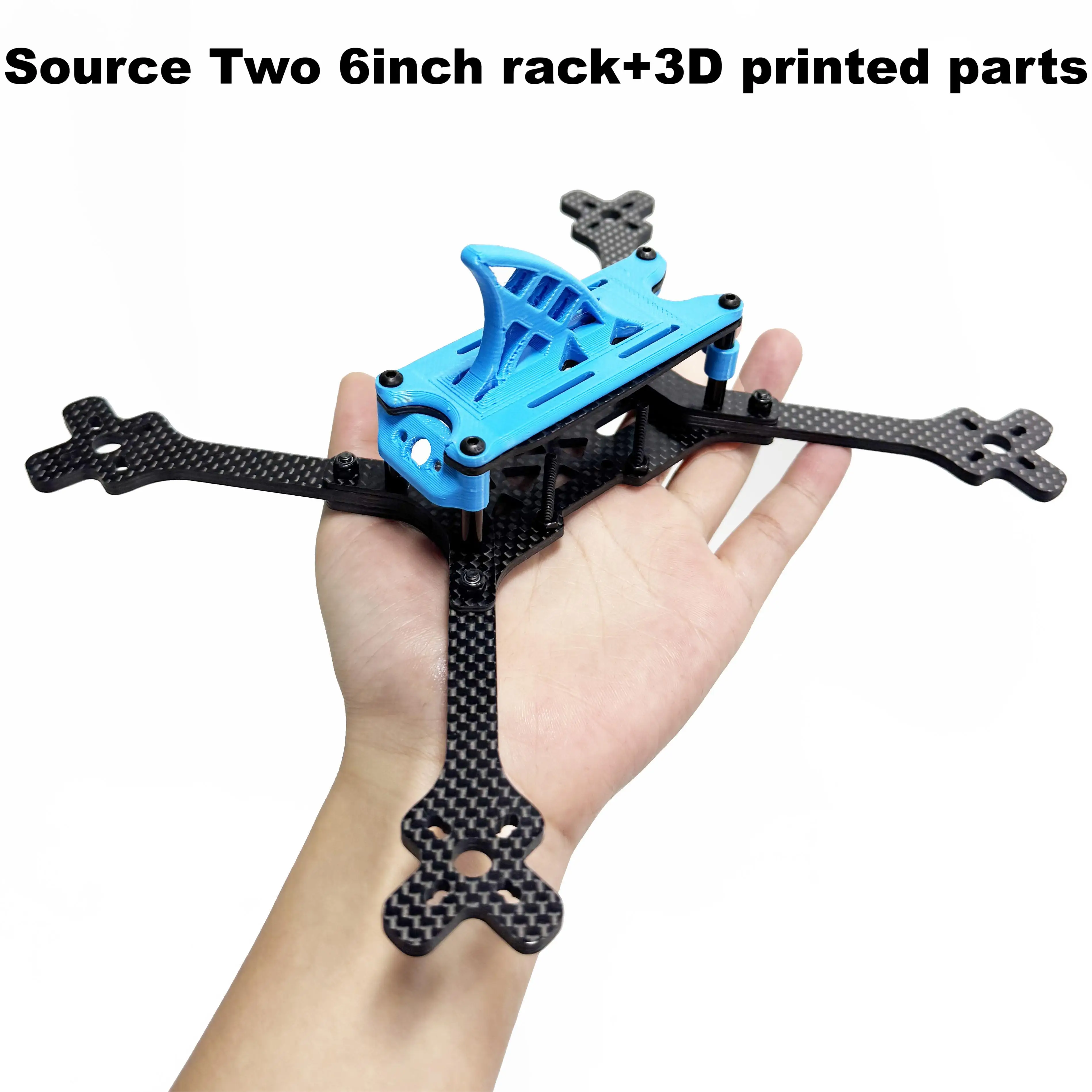 

BCUBE Source Two Open Source FPV Drone Frame Kit Carbon Fiber 5/6inch For O3 FPV Racing Drone Quadcopter Freestyle