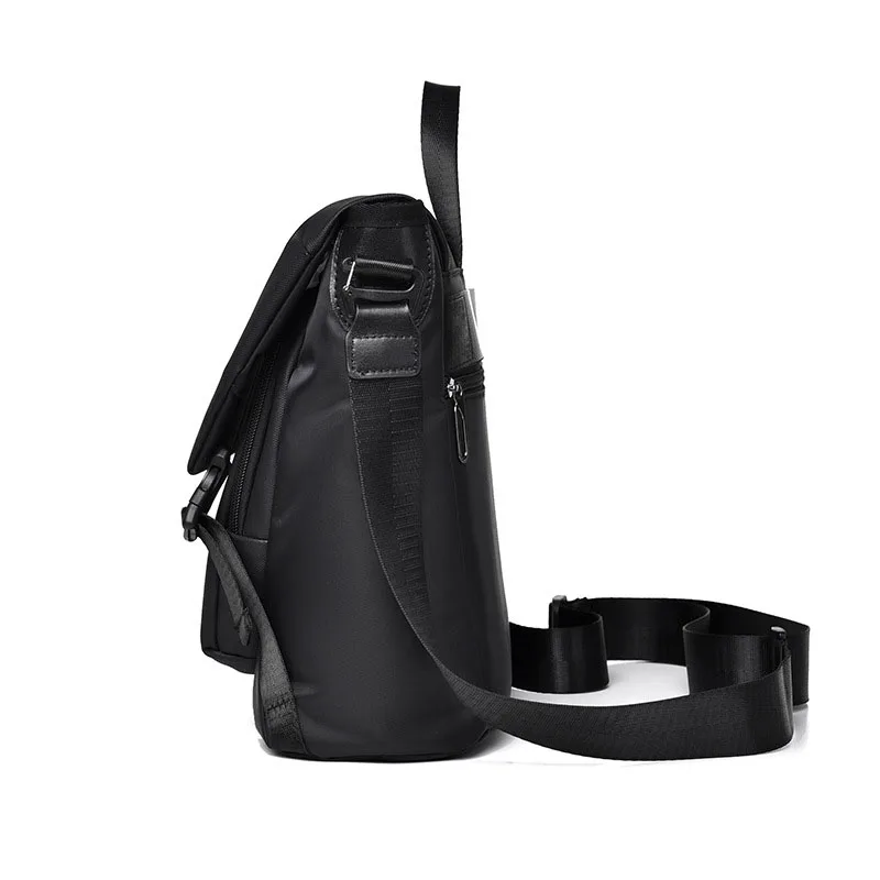 الرجال الكتف عبر الجسم حقائب بحمالات موضة عادية متعددة السعة العلامة التجارية مصمم الأعمال أكسفورد الذكور حقيبة حقيبة ساعي