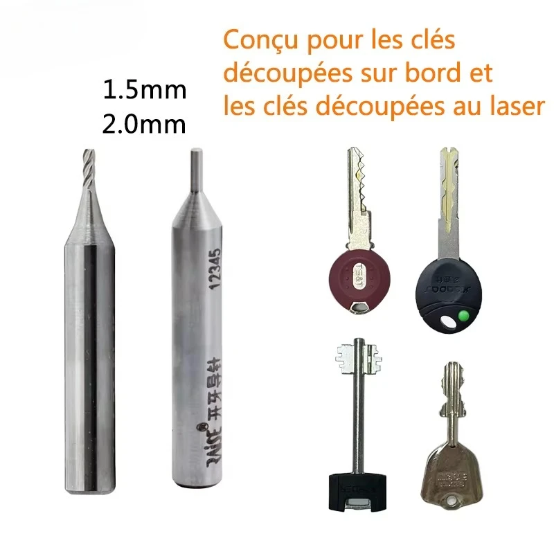 2026 Milling Cutter to Copy Edge Cut Key for Various Vertical Key machine