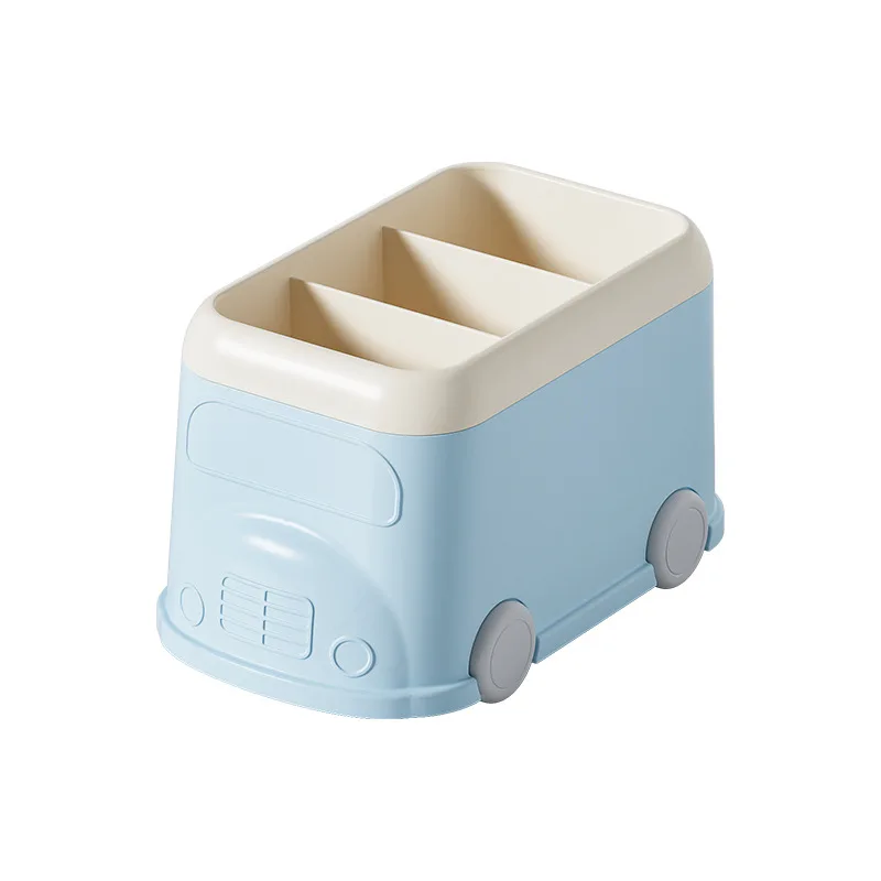 سطح المكتب حامل القلم الرصاص منظم قرطاسية السيارة فرشاة للمكياج منظم مكتب الطالب صندوق تخزين منظمة