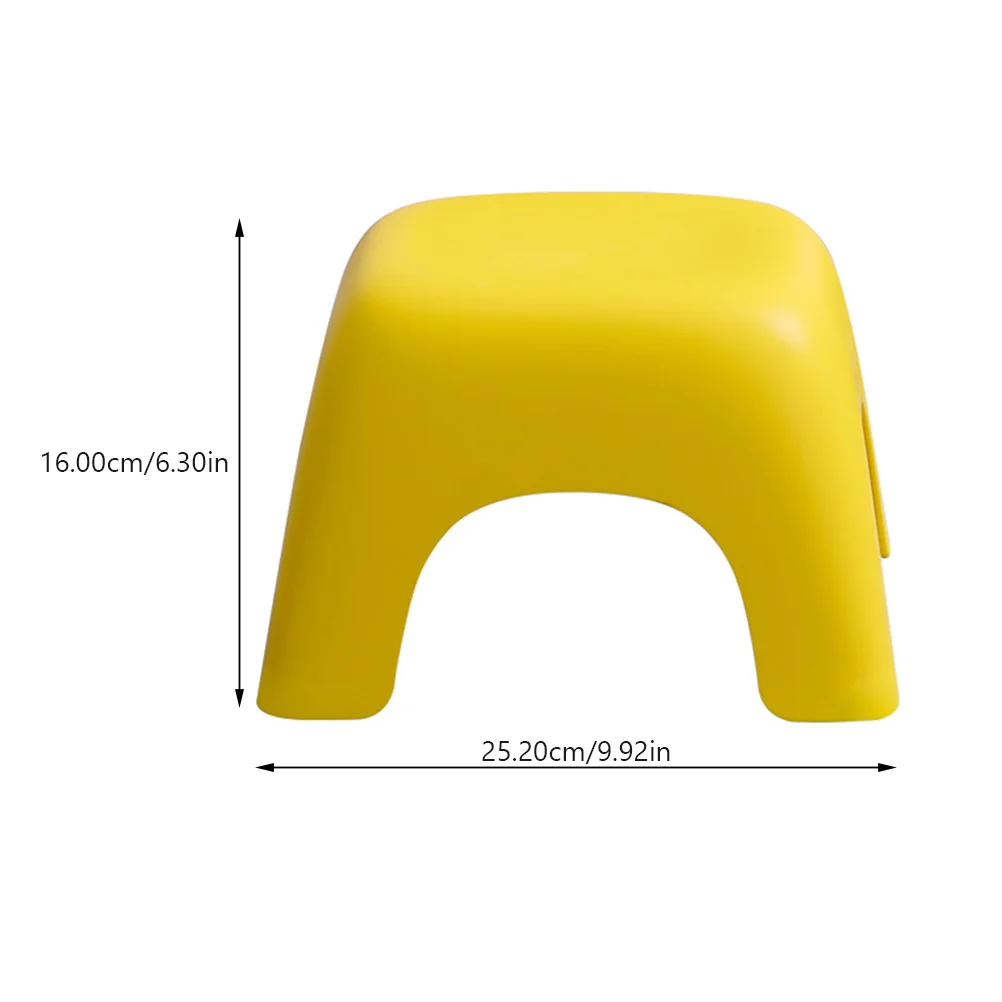 Children Step Stool Thickened Anti- Stackable Plastic Stool Lightweight Small Footstool for Indoor Outdoor Use