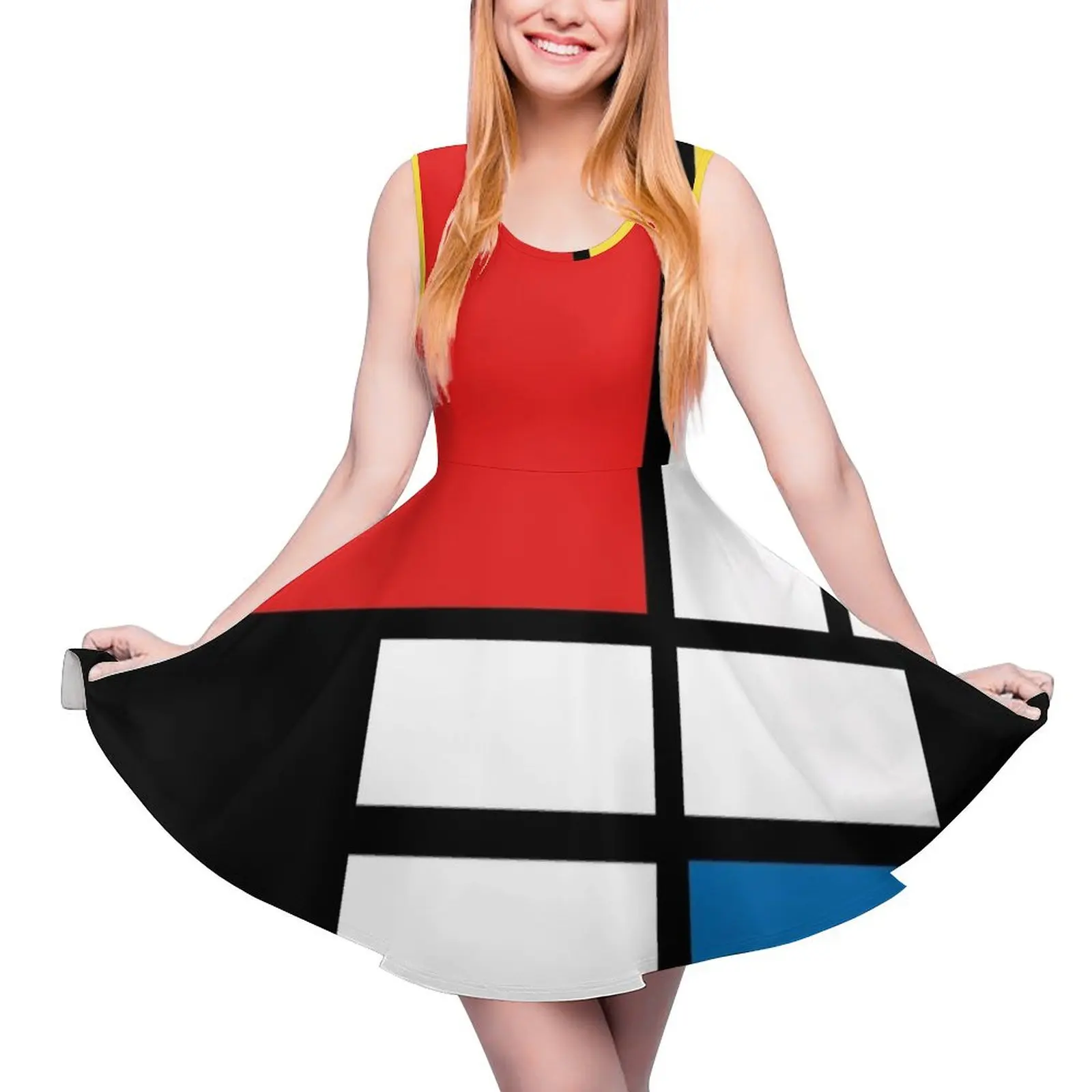 My Mondrian Sleeveless Dress women"s summer jumpsuit Elegant gowns women"s fashion dresses Dress women