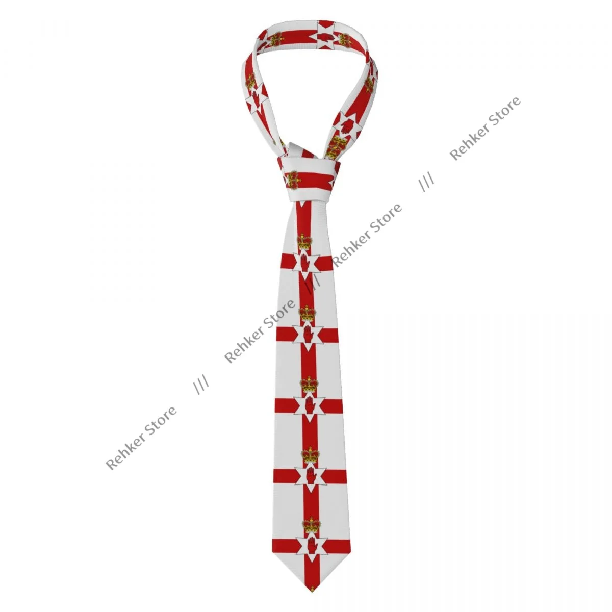 bandeira-da-irlanda-do-norte-gravata-gravata-acessorios-de-roupas