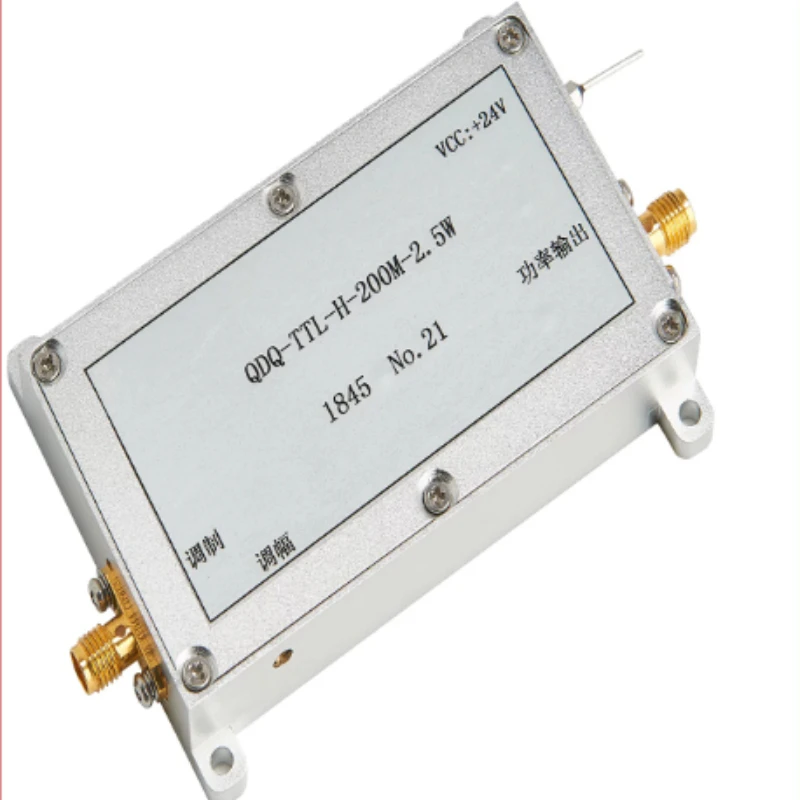 Acousto-optic modulators, 80MHZ 1550NM With optical fiber output and built-in driver