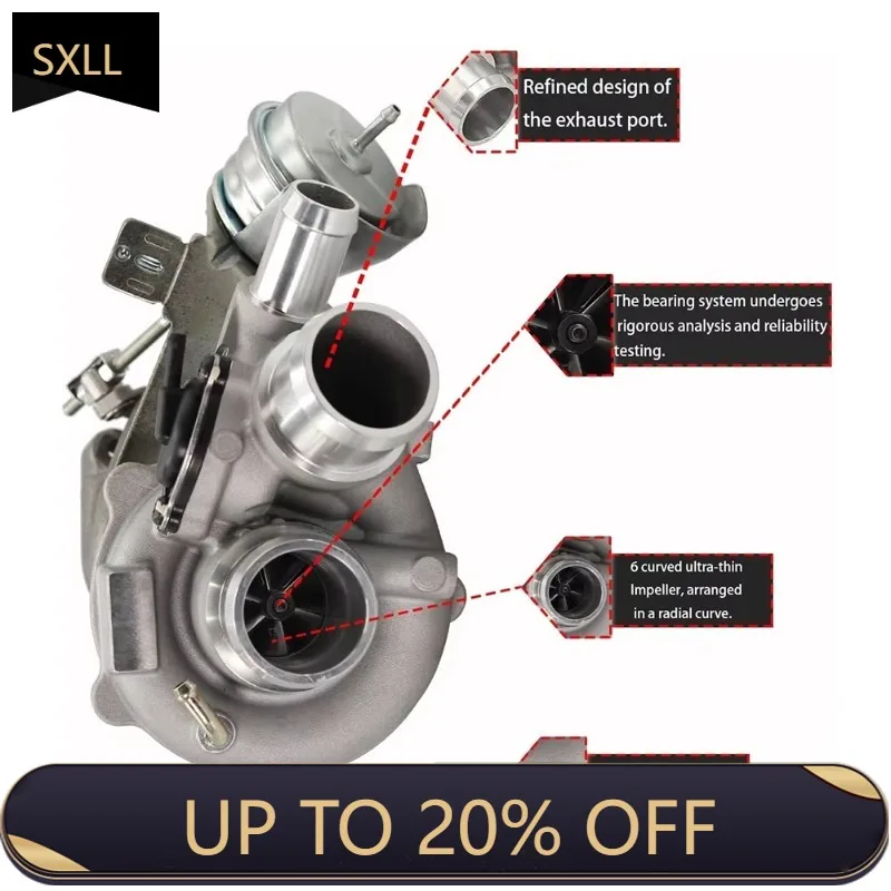 

SXLL Factory OEM ODM Low MOQ Turbocharger for FK8 450Hp 2017-2022 18900-6B2-A02 Turbocharger