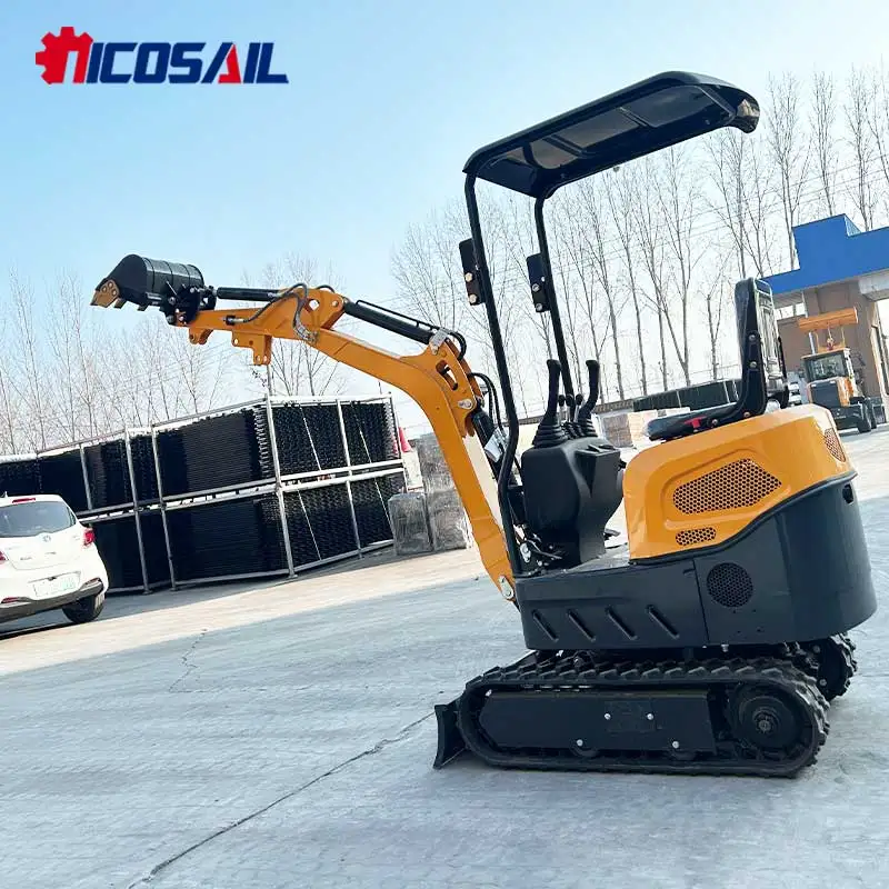 حفارة صغيرة EUR5 عالية الجودة لتصريف البستان واستخدام المزرعة معدات بناء مدمجة مع أداء فائق