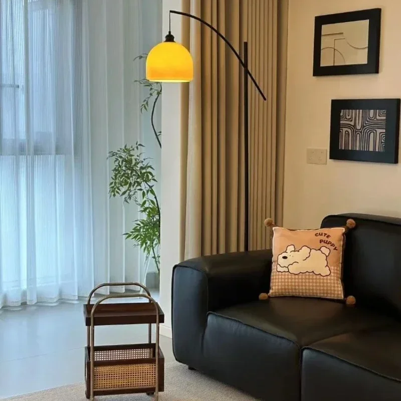 Modern Designer Floor Lamps Apartment Living Room Retro Sofasides Fishing Lamp Bedroom Standing Lights Art Decorative Luminaires