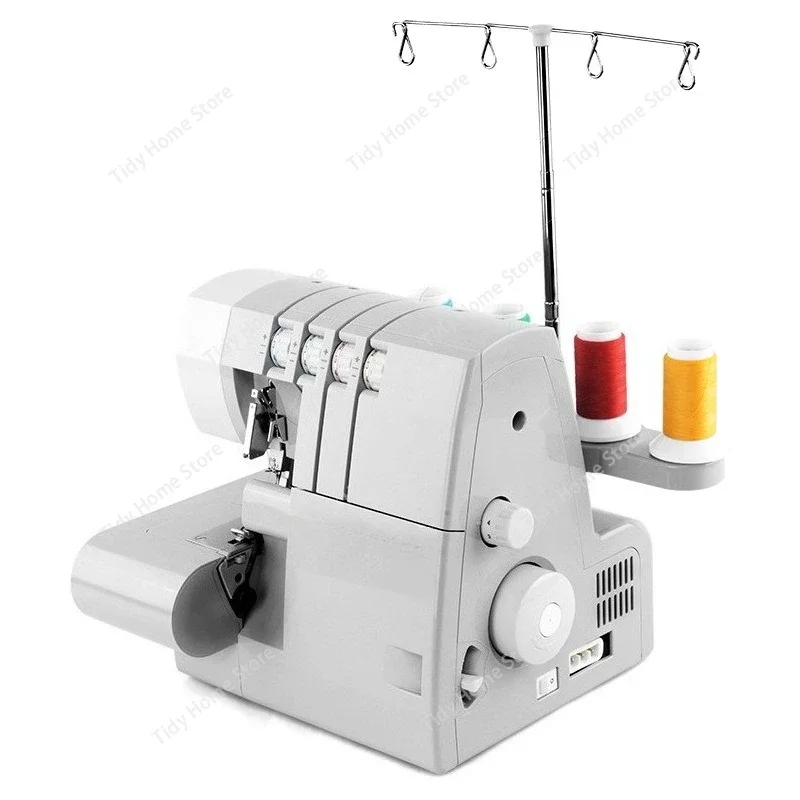 14HD854 Household Overlock Sewing Machine 2/3/4 Thread Overlock Sewing Machine with Secret Overlock Sewing Seaming machine