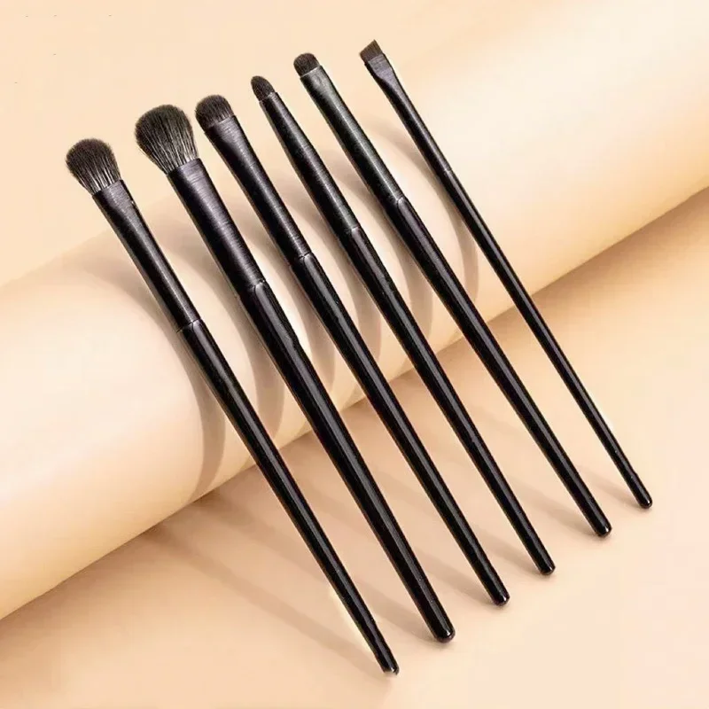 5/6pcs Eye Makeup Brushes Set Eyeshadow Brush Eyebrow Contour Eyeliner Brush Women Blending Detail Make Up Tools