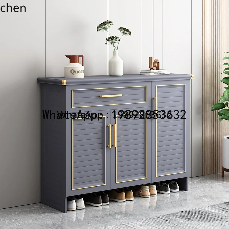 خزانة أحذية LYY مصنوعة من سبائك الألومنيوم بالكامل وشرفة خارجية وخزانة مقاومة للماء وواقية من الشمس #3