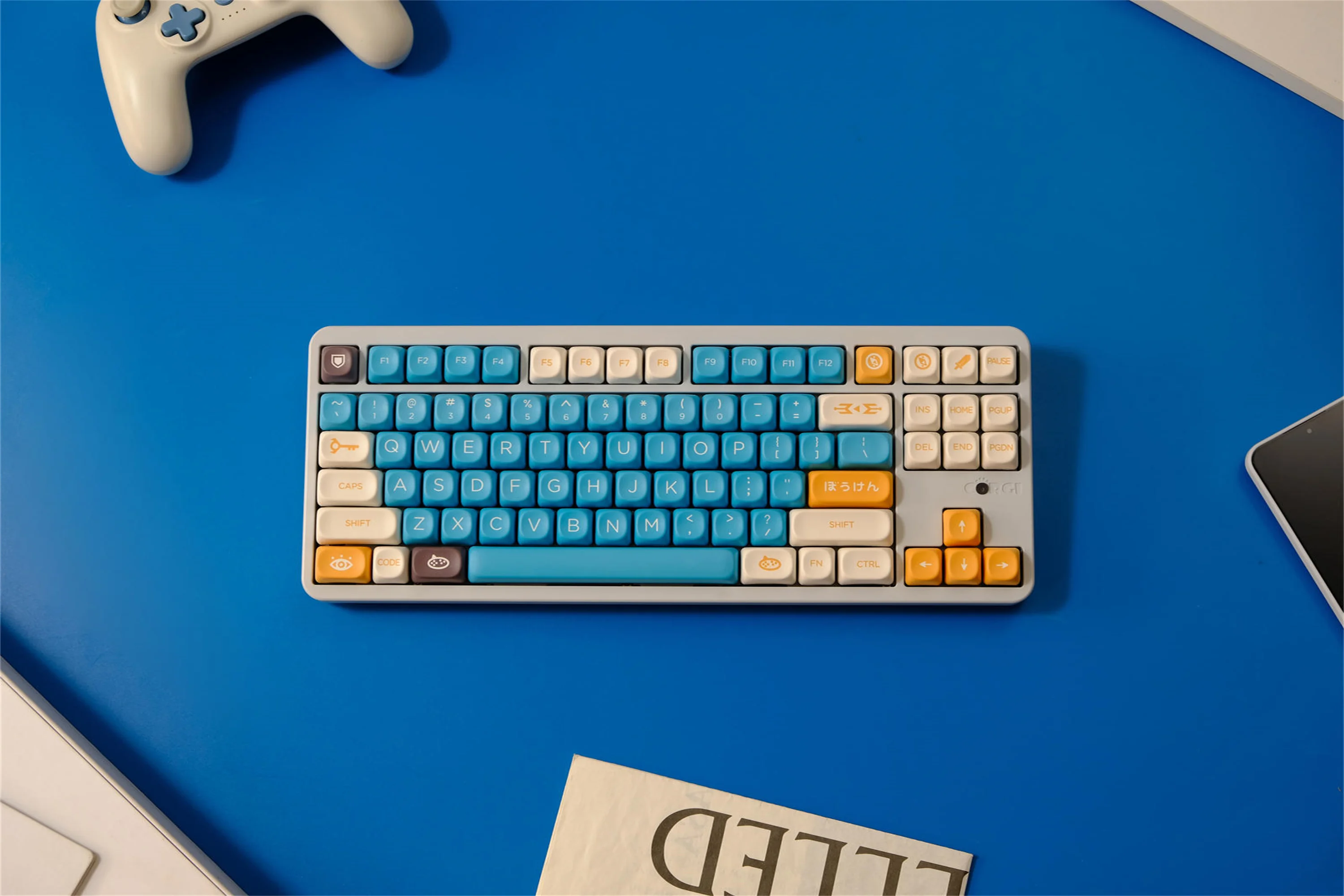 

Adventurer Keycaps 126 Keys PBT Material MOA Profile DYE-SUB Personalized For CHERRY MX Switch Wooting Mechanical Keyboard