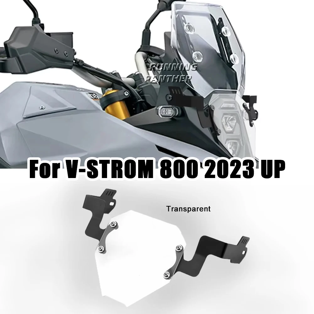 

For SUZUKI V-STROM 800 DE 800 de V-Strom 800DE 2023 2024 Motorcycle Accessories Headlight Protector Acrylic Transparent Covers