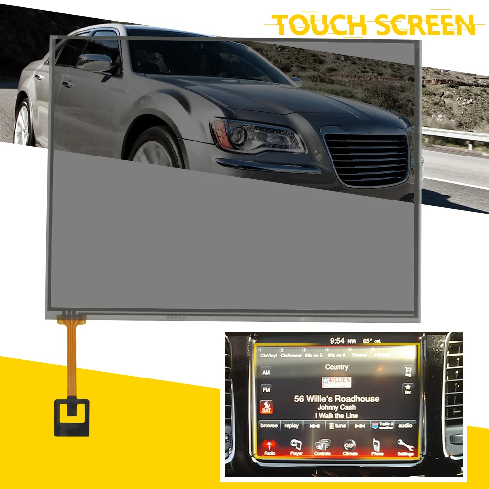 

Touch Screen Digitizer Car Radio DVD Player GPS Navigation For Dodge Charger Journey Dart Chrysler 300 Maserati Ghibli