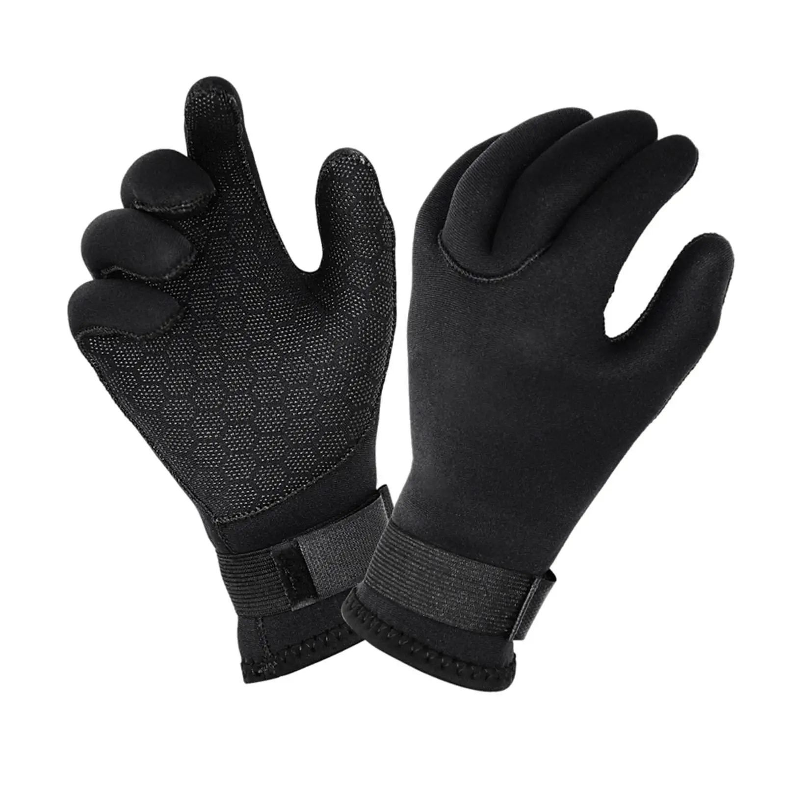 

Перчатки для подводного плавания из неопрена 3 мм с регулируемым ремешком на запястье Водные перчатки для каноэ, каякинга, рыбалки, подводного плавания, катания на лыжах