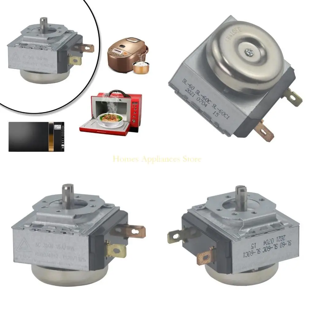 D0AB SL-60 Air Fryer Atraso interruptor Timer para o timer para fogão eletrônico forno microondas 1-60 minutos altura do