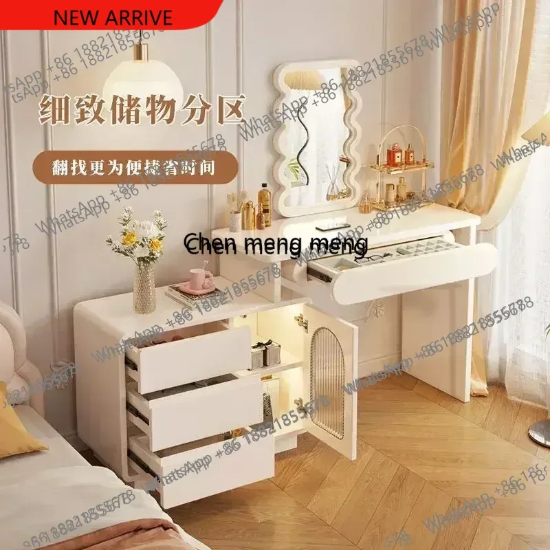 z183 Modern Makeup Container Dressing Tables Drawer Storage Girl Set Vanity Table Cabinets Living Room Dressers for Bedroom Furn