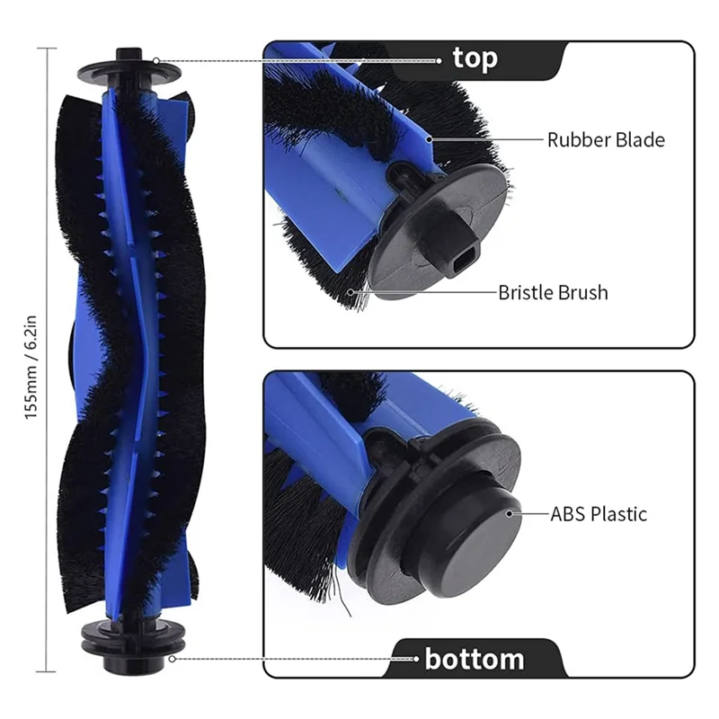 Suku cadang pengganti kompatibel untuk Eufy Robovac 11S Max 15C Max 30C Max G10 G20 G30 G30 Edge G30 Hybrid G30 Verge