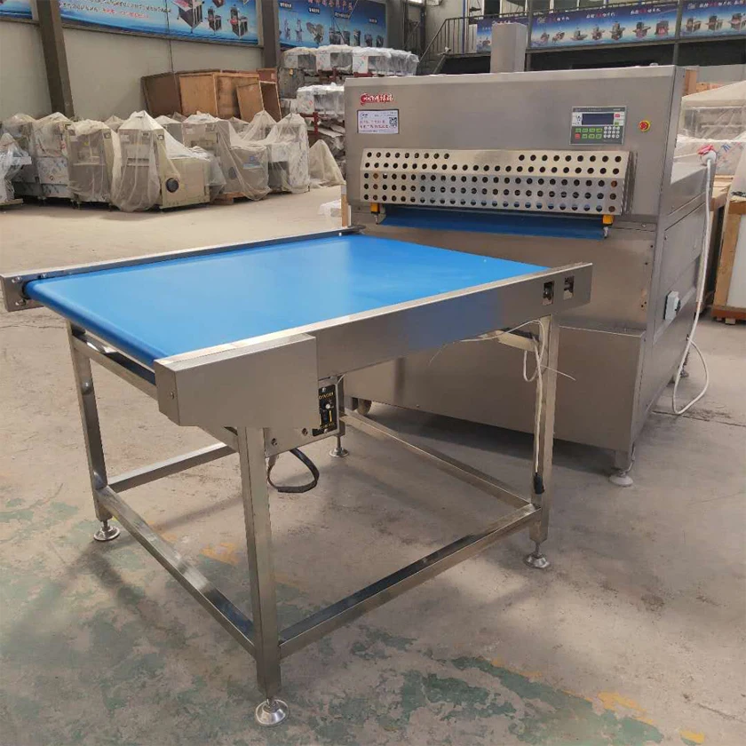 Steak Giljotine Chicken Cutting Commercial Floor Type Electric Industrial Machine Automatic Meat Slicer