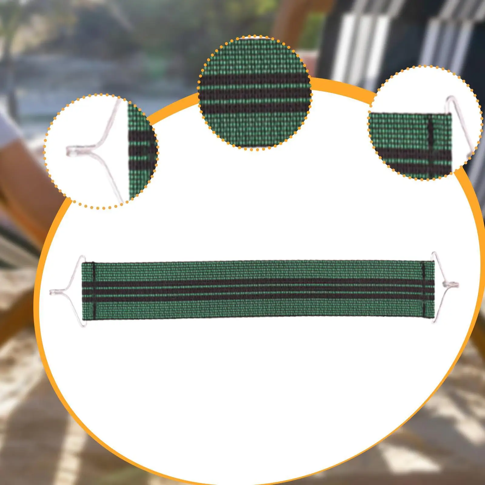 3x Lounge Chair Replacement Straps Chair Elastic Band Easy to Install Reinforcement Straps for Upholstery Reclining Chairs