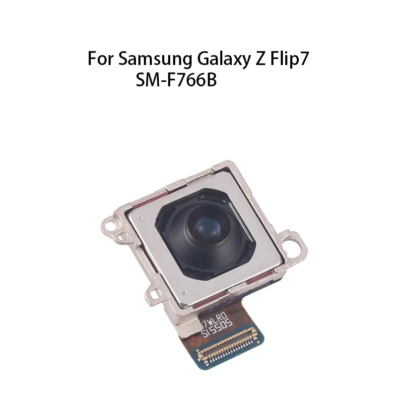 背面に大きなメインリアカメラフレックスケーブルを搭載したサムスンギャラクシーzフリップ7-sm-f766b用