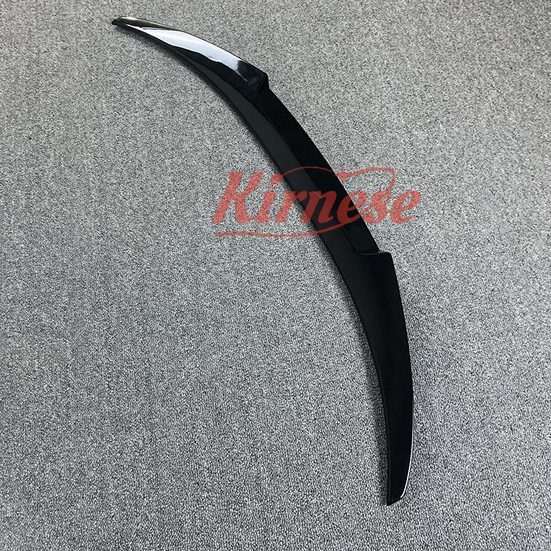 Dla BMW 4 Series F32 F33 F36 2014-2020 z włókna węglowego tylny spojler zderzaka Spoiler do bagażnika MP M4 PSM styl zestaw skrzydeł czarny