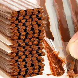 100pcs Car Tire Repair Strip Motorcycle Tubeless Tyre Wheels Puncture Plug Seal Tape Repair Tools Car Vacuum Tire Rubber Strip