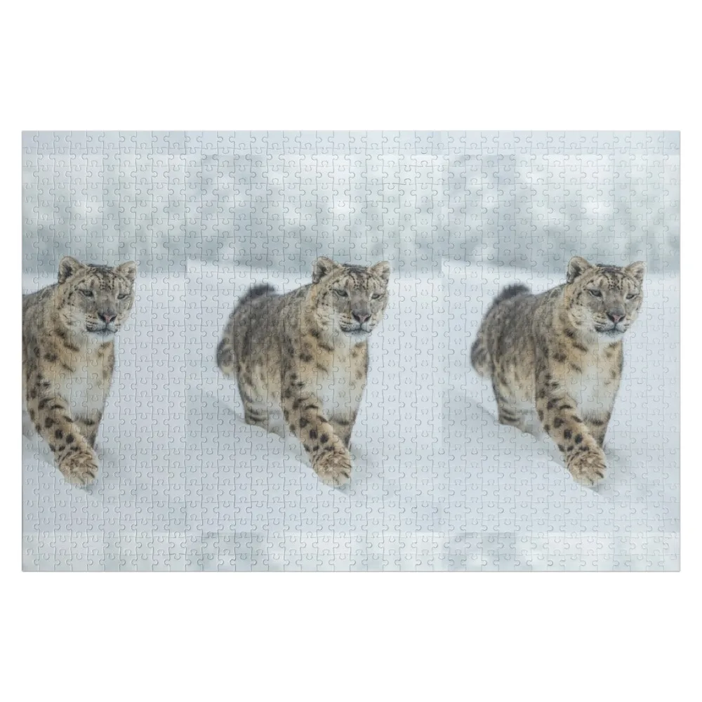 

Снежный барс Пазл Диорама Аксессуары Деревянный пазл на заказ