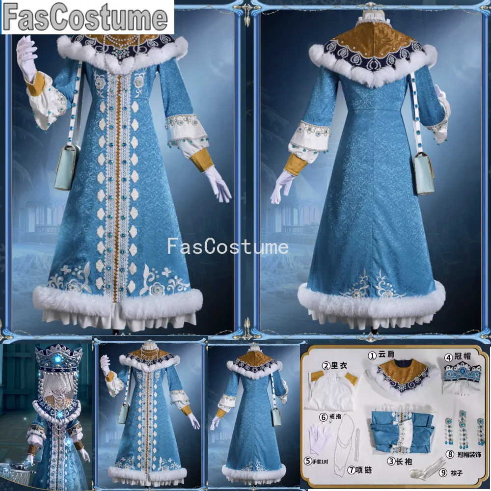 

Identity V Melly Plinius Entomologist Golden Skin Court Dress Game Костюм Великолепный Косплей Костюм Хэллоуин Вечеринка Наряд