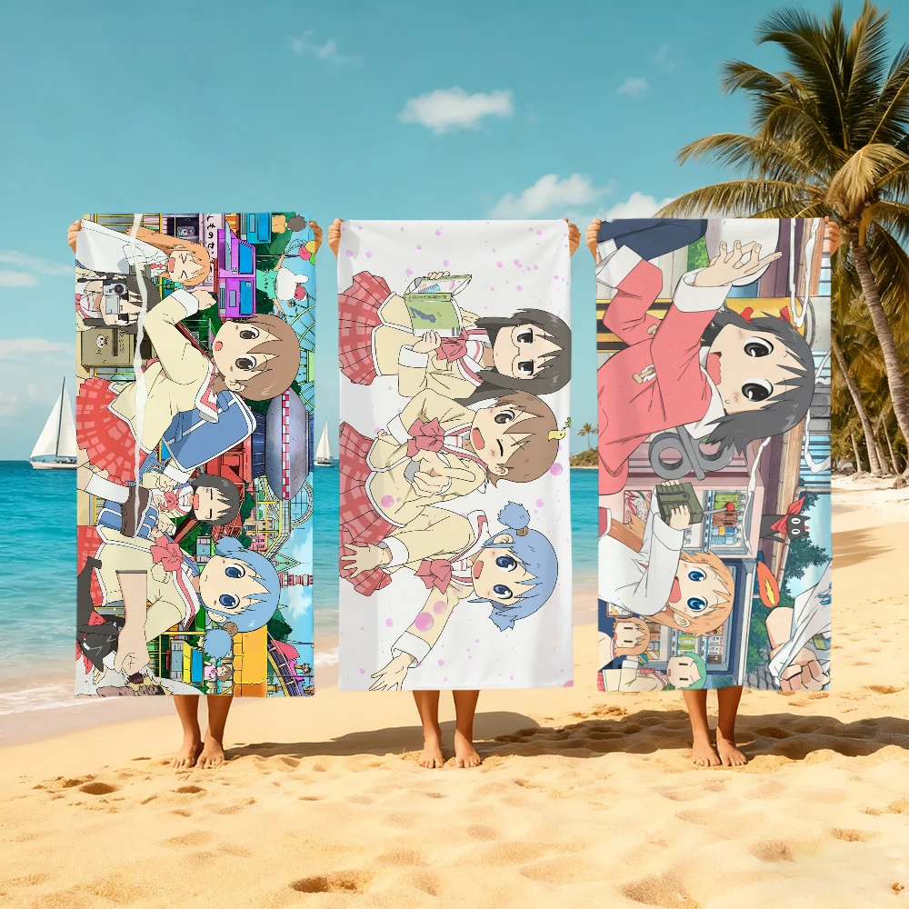 N-Nichijo-O Anime Towel Beach Quick Dry Soft Pool Towels Gift for Travel Gym Shower Camping Sports