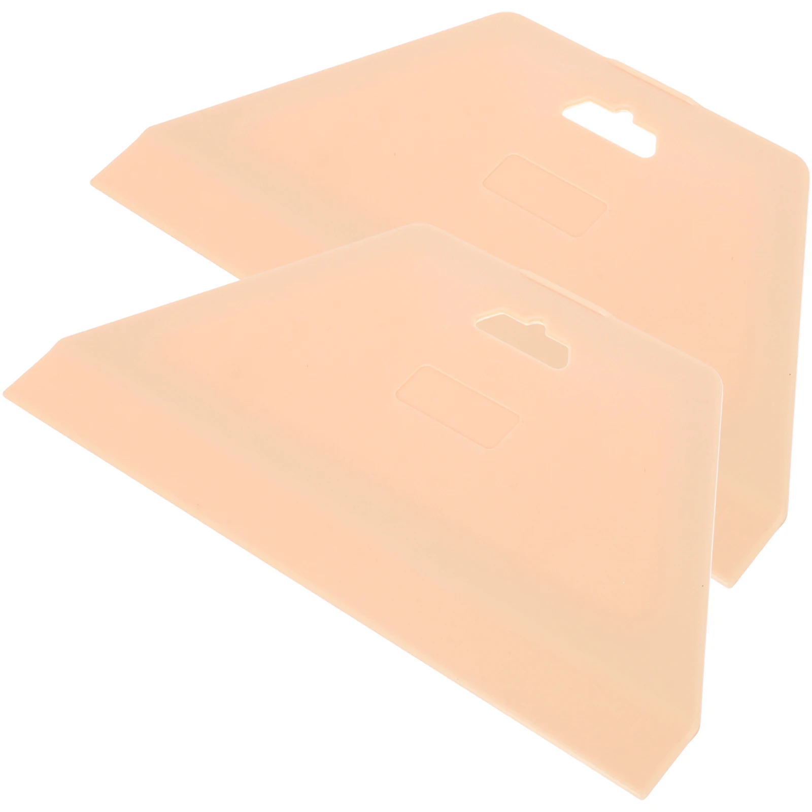 2 stks Behang Smoothing Tool Plastic Schraper Voor Behang Toepassing Auto Film Gereedschap Flexibele Rand Ergonomisch Handvat