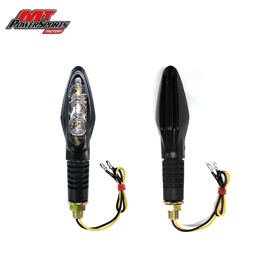 Indicator Light Turn Signal For Harley Kawasaki Yamaha Suzuki Off Road Motorcycle Universal Flasher Front Rear Blinker Lamp