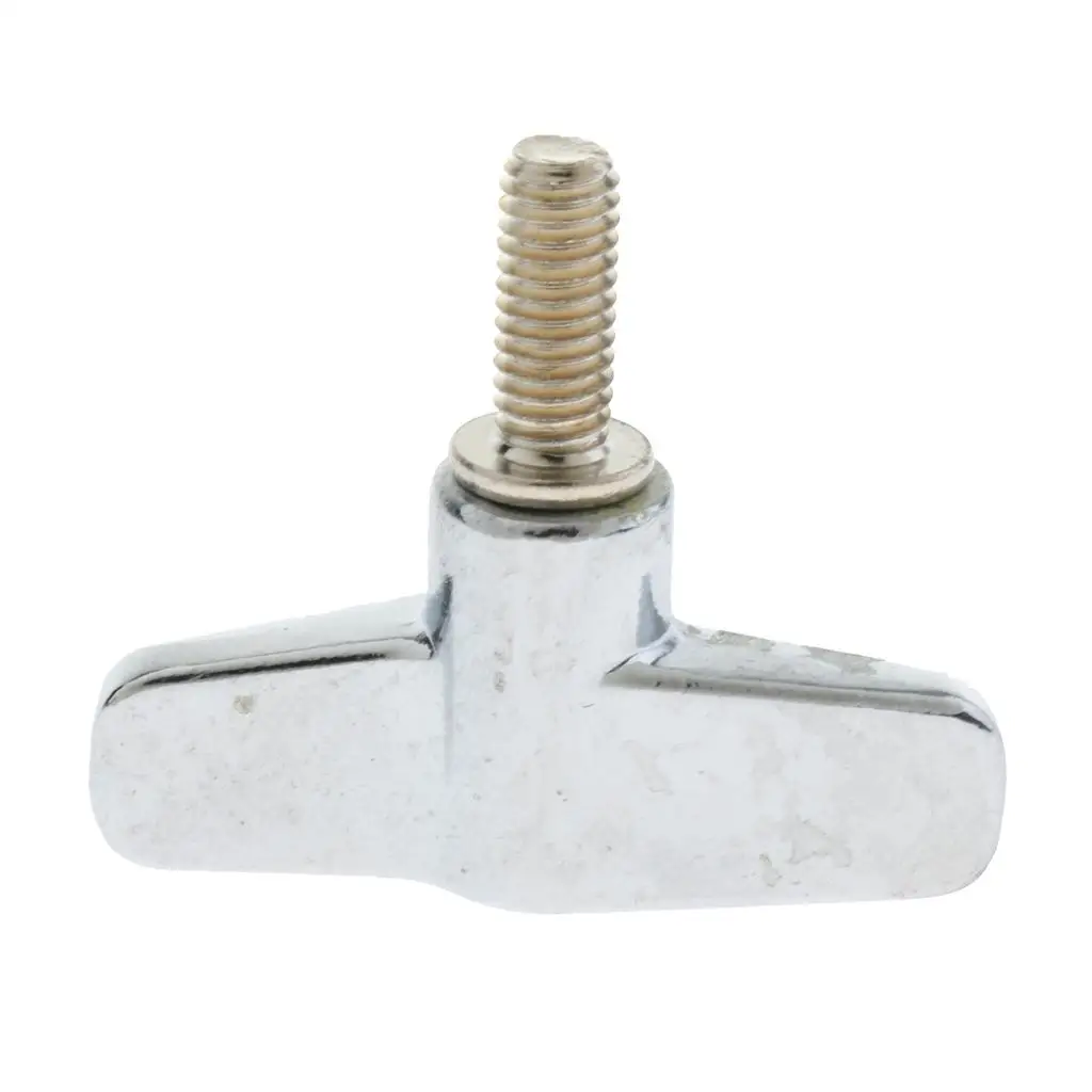 سبائك الزنك طبلة حامل الجناح طبل الصنج حامل الجناح الجوز المسمار قطر 6 مللي متر استبدال أجزاء ل قرع الطبل