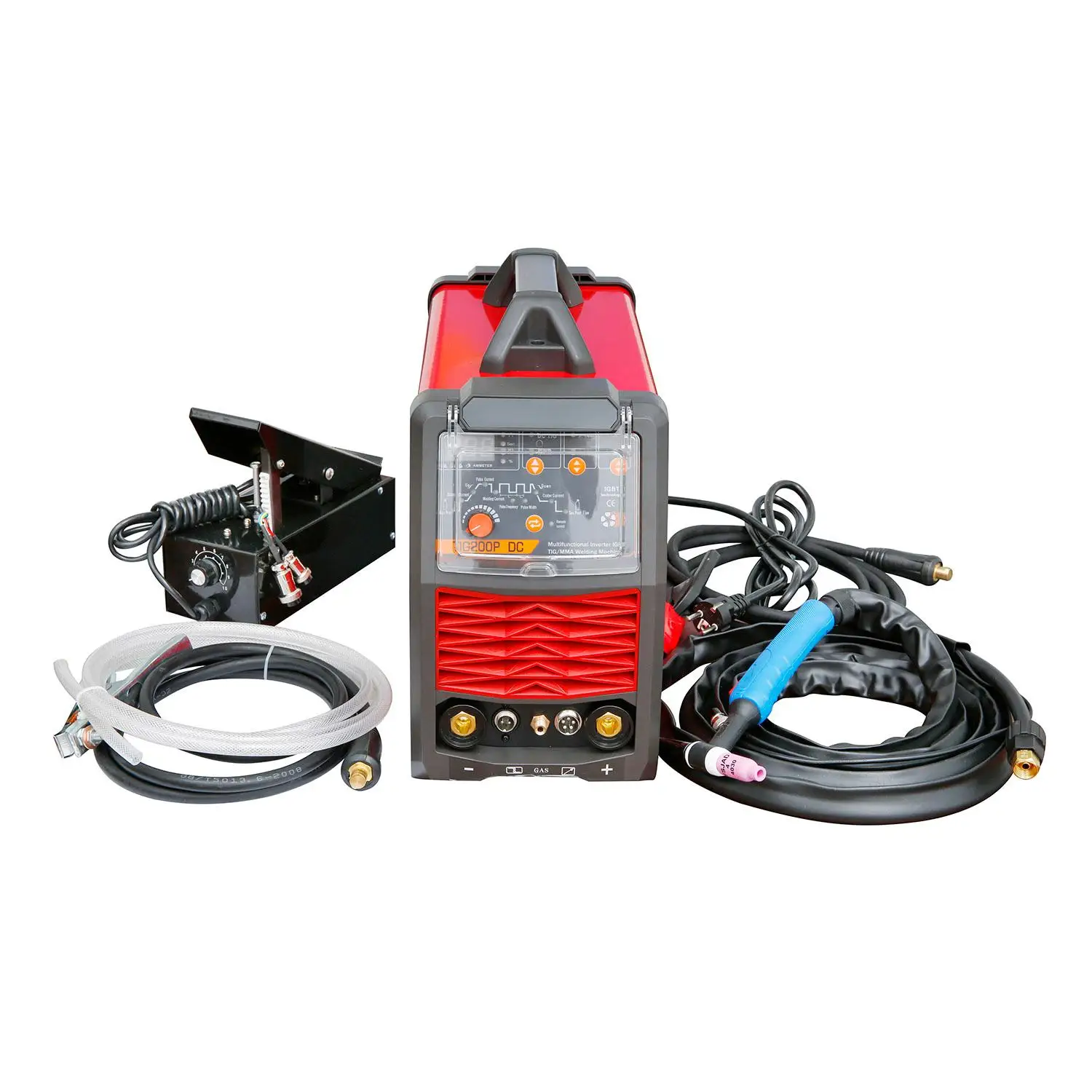 Kindarc TIG200P DC TIG/MMA Welding Machine 200A 220V Inverter IGBT Technology With DC Motor For Stainless Steel & Iron Home Use