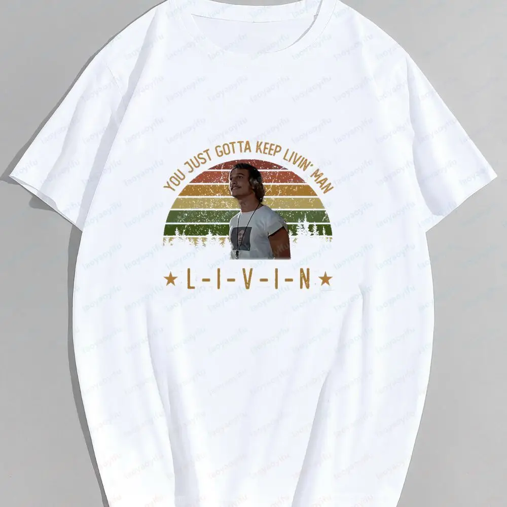 Dazed and Confused - Printed T-shirt - Unisex Trendy Short-sleeved T-shirt Suitable for Both Men and Women - Large Size