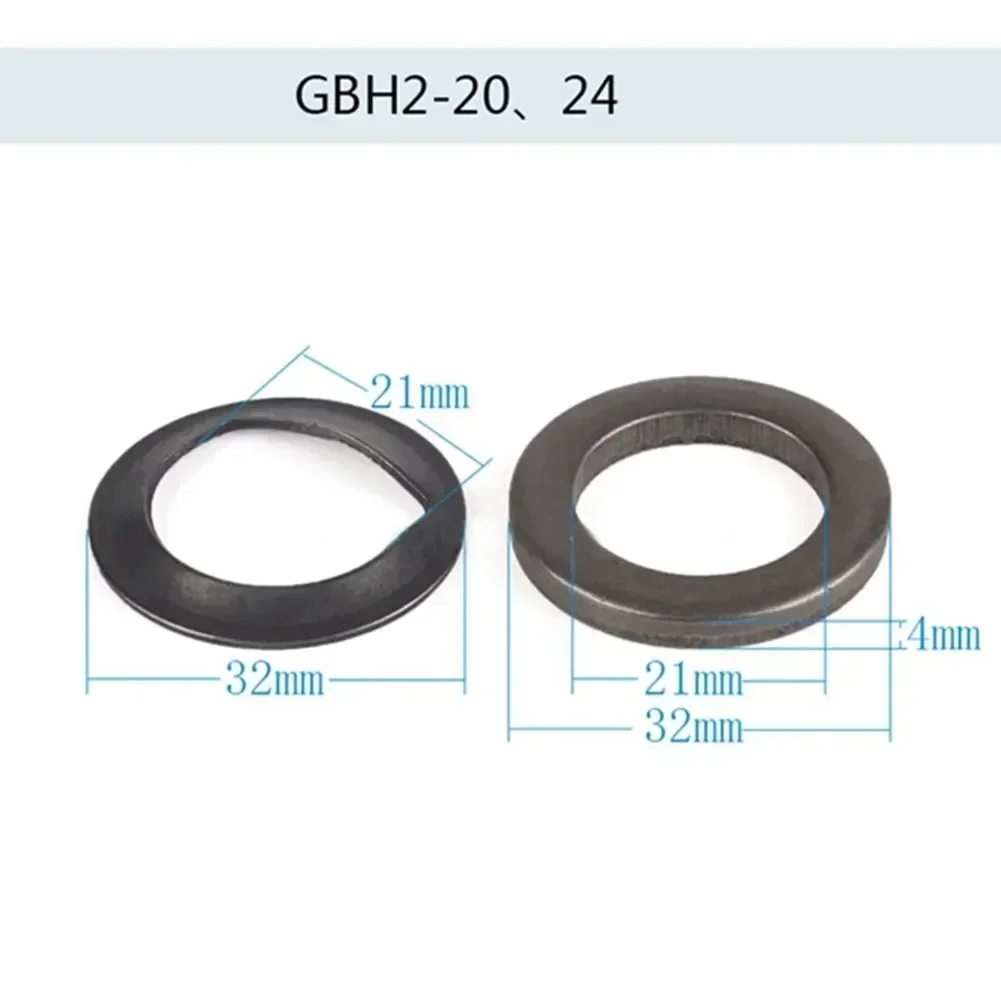 Elektryczny młot udarowy uchwyt wiertarski gumowa tuleja do Bosch GBH2-20/2-24 GBH2-26 elektryczna wiertarka udarowa akcesoria narzędzie