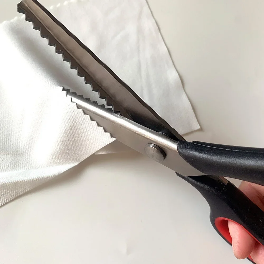 Imagem -06 - Lâmina de pp Antiderrapante Punho Sawtooth Faça Você Mesmo Tecido Tailor Scissors Costura para Tecido Ferramentas Manuais Profissionais para Casa Aço Inoxidável