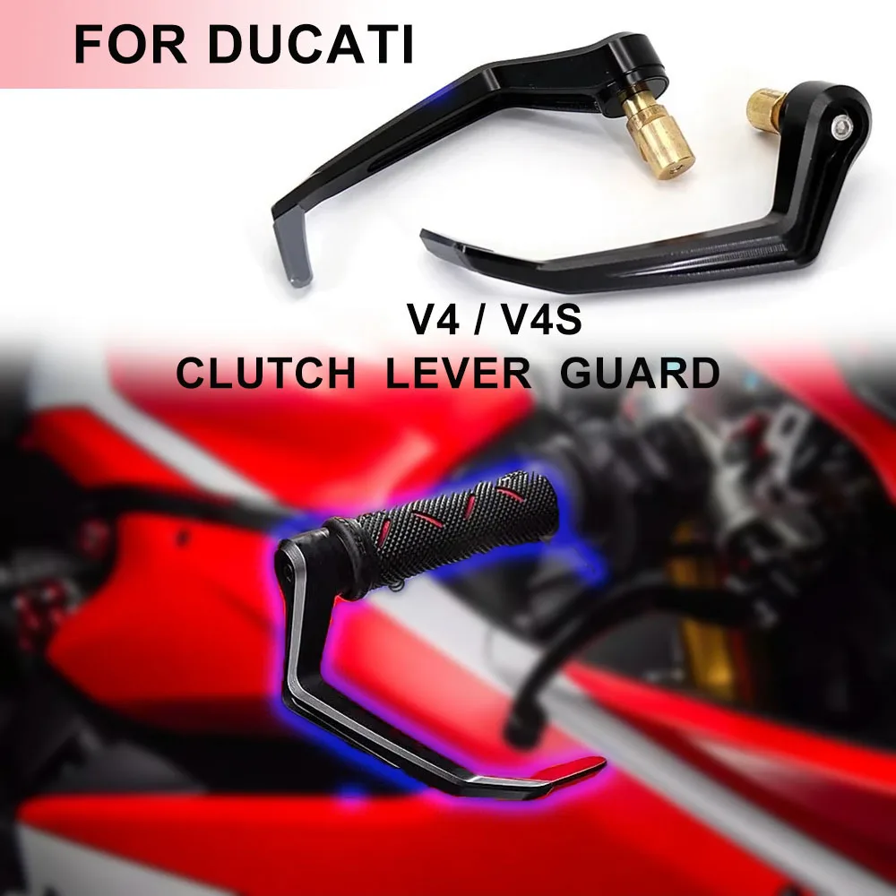 Para ducati panigale v4/v4s/v4sp 2019-2023 alça da motocicleta anti queda protetor de freio embreagem anti queda haste de proteção