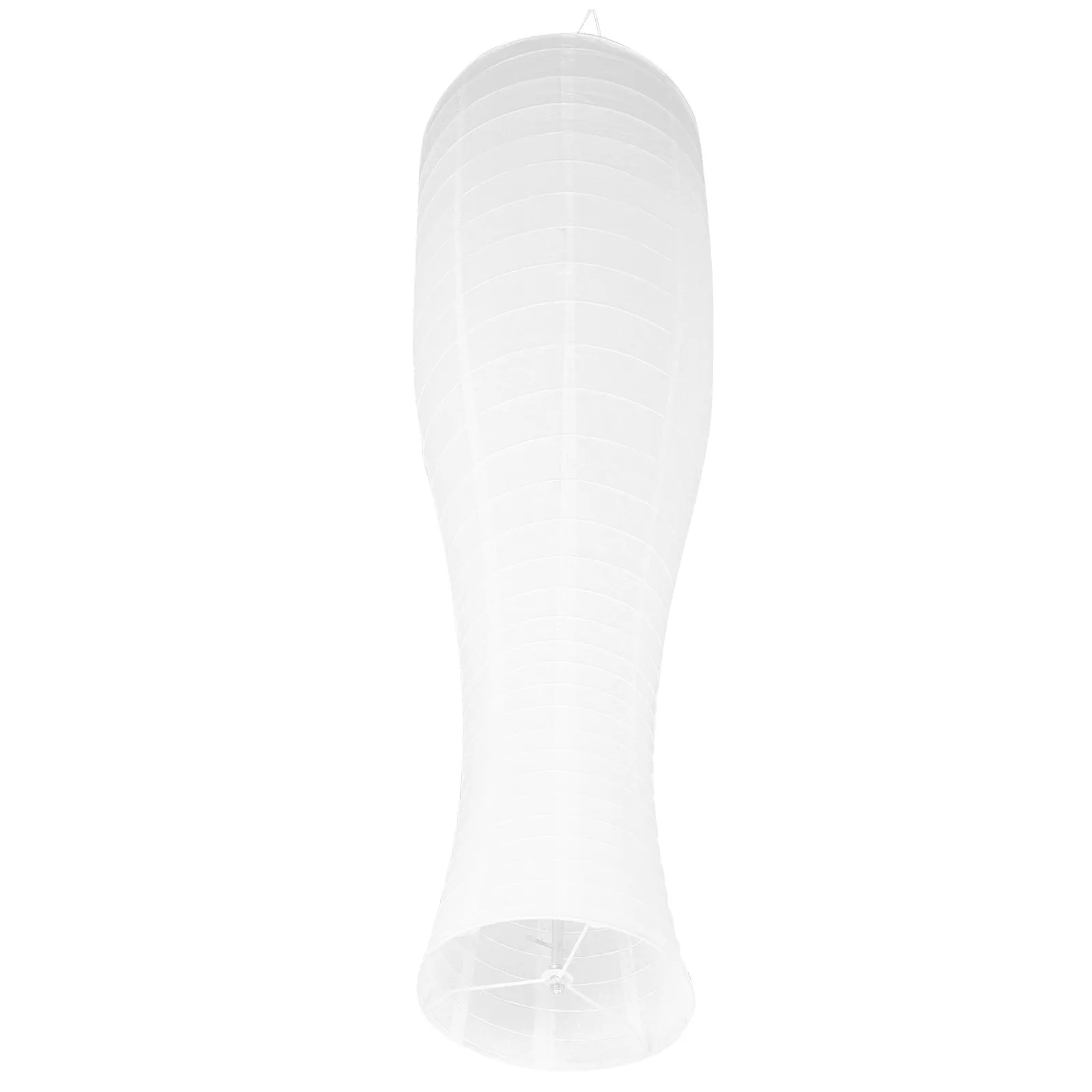 Foldable Paper Floor Lamp Shade for Living Room Bedroom Study Modern Standing Lamp Decorative Romantic Wedding Party Gift White