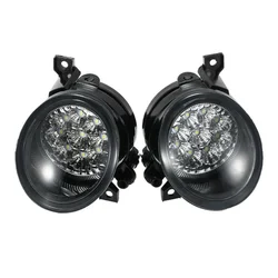 2Pcs Car Front LED Bumper Driving Fog Light for VW Golf Jetta GTI MK5 2005-2009 Lamp Replace Accessories 1KD941699 1KD941700