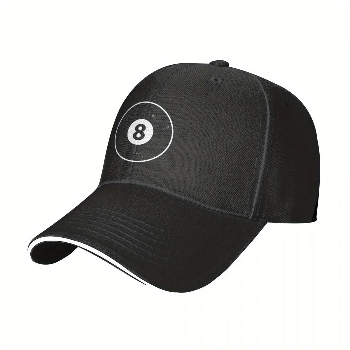 Magic Eight Ball Billiard Pool Baseball Cap Wild Ball Hat beach hat Mens Caps Women's