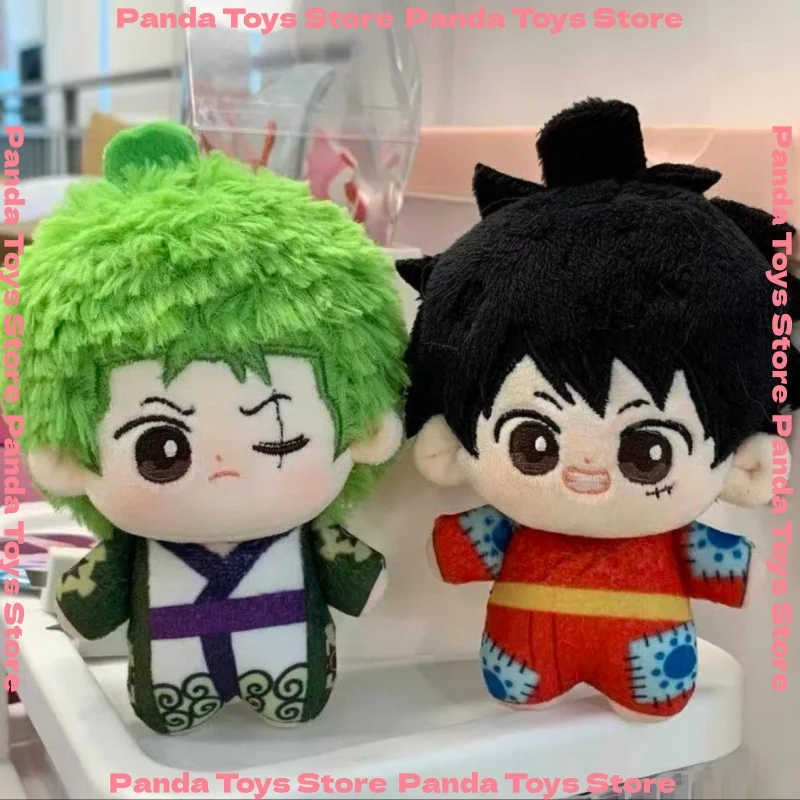 

2025 One Piece Luffy Zoro 10cm Cute Cotton Doll Plush Doll Girl Bag Birthday Gift For Friends Christmas Gift