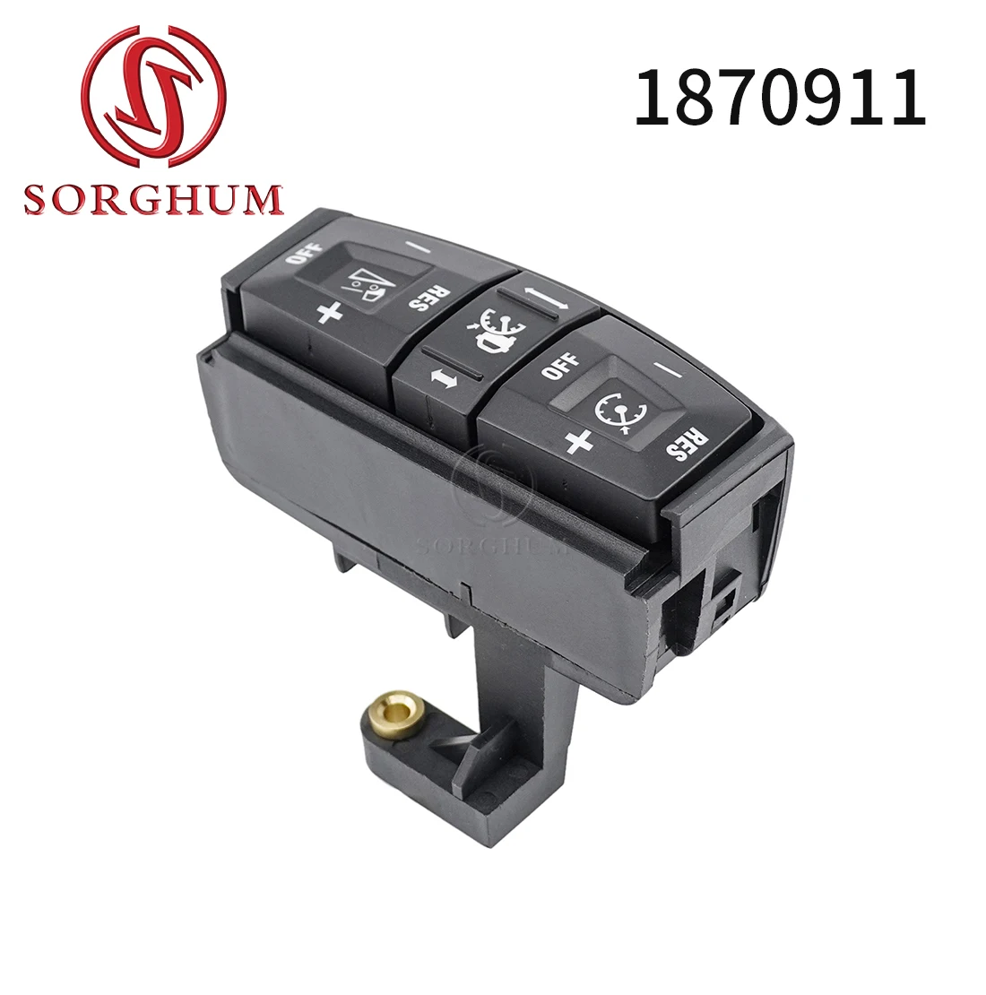 

Sorghum 1870911 Truck Panel Cruise Steering Wheel Switch For Scania Lower P G R T Series Spare Parts Hill Descent Control 18007