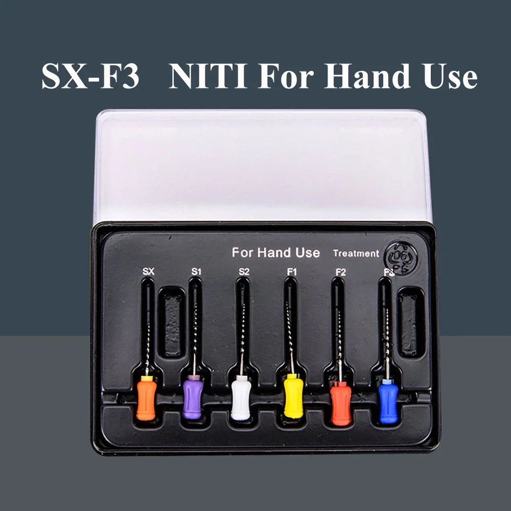Dental Super Root Canal Files Large Taper Endodontic Niti Needle Files for Handle Use Dentistry Endo Instruments Sx-F3